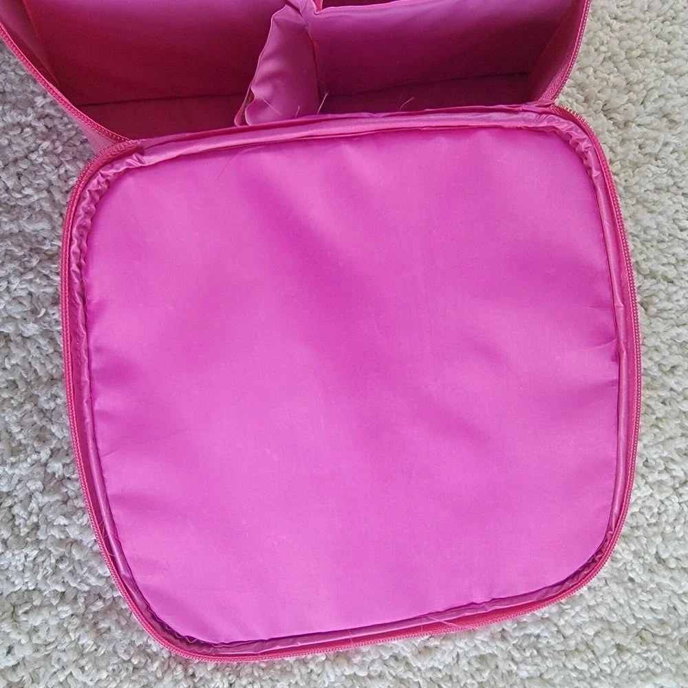 Vintage 2005 Tara Toy Pretty Petz I Luv My Pony Pink 8-Slot Toy Carrying Case